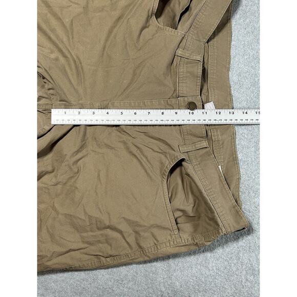 Columbia Hiking Pants Mens W36 L34 Khaki Light weight Breathable Slight Taper - Picture 9 of 16